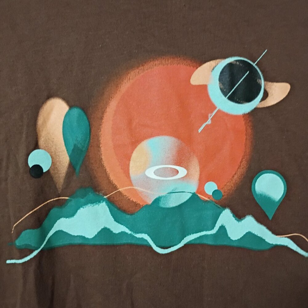 Oakley T-shirt brown - Picture 6 of 6